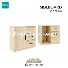 Multipurpose Cabinet  Size 80 - Garvani CLS SB 508 / Sonoma 